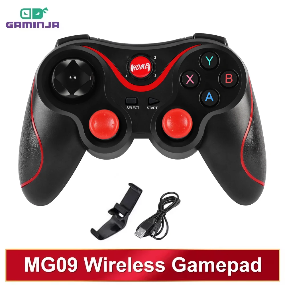 Android Tablet Gaming Accessories - GAMINJA 무선 블루투스 게임 패드 PC