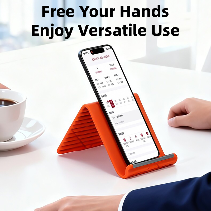 Tablet Phone Accessories - 유연한 실리콘 접이식 휴대폰 거치대, 가정