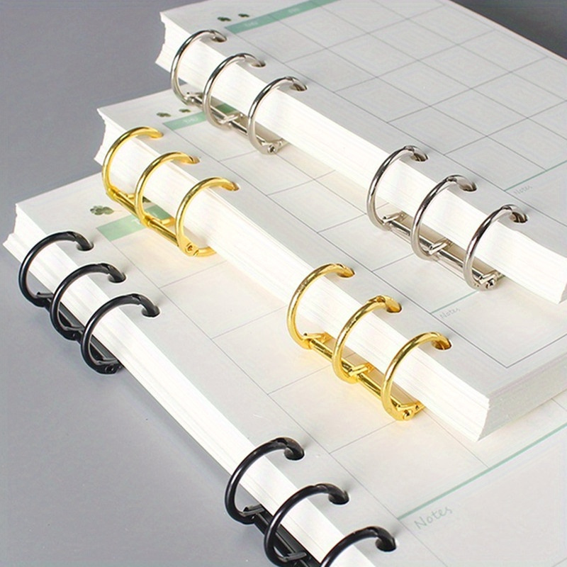 Laptop Tablet Accessories - 10pcs 금속 루스 리프 북 바인더