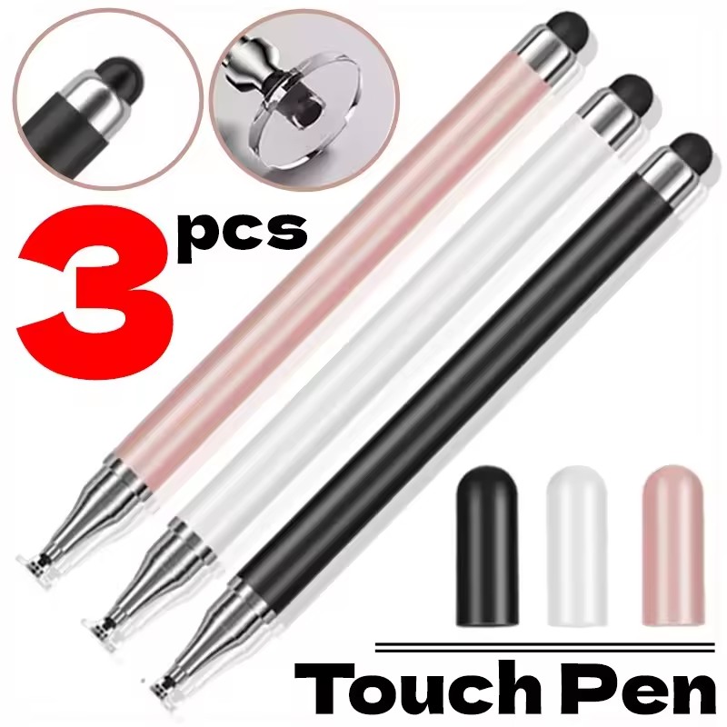 Tablet Drawing Accessories - 모든 터치스크린용 유니버설 스타일러스 펜 2in1