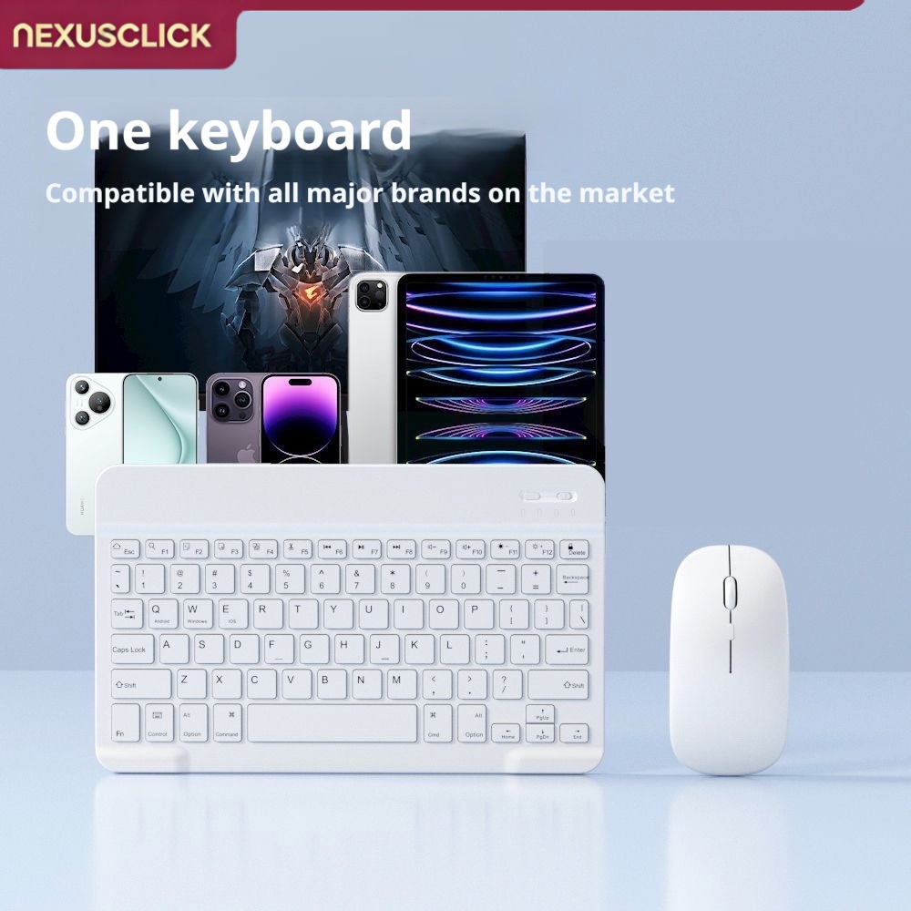NexusClick 블루투스 키보드 및 마우스(iPad - Android Tablet Gaming Accessories 리뷰 및 가격