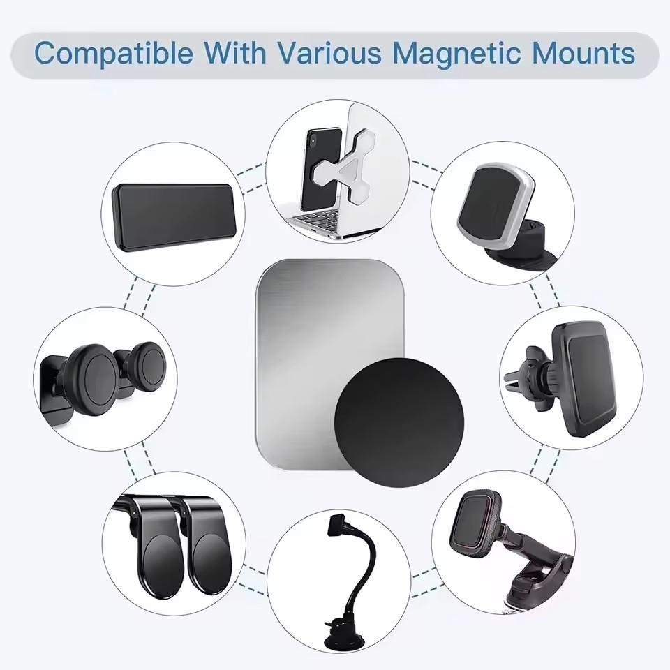 5/10pcs 자기 금속 플레이트 디스크 자동차 전화  - Tablet Phone Accessories 리뷰 및 가격