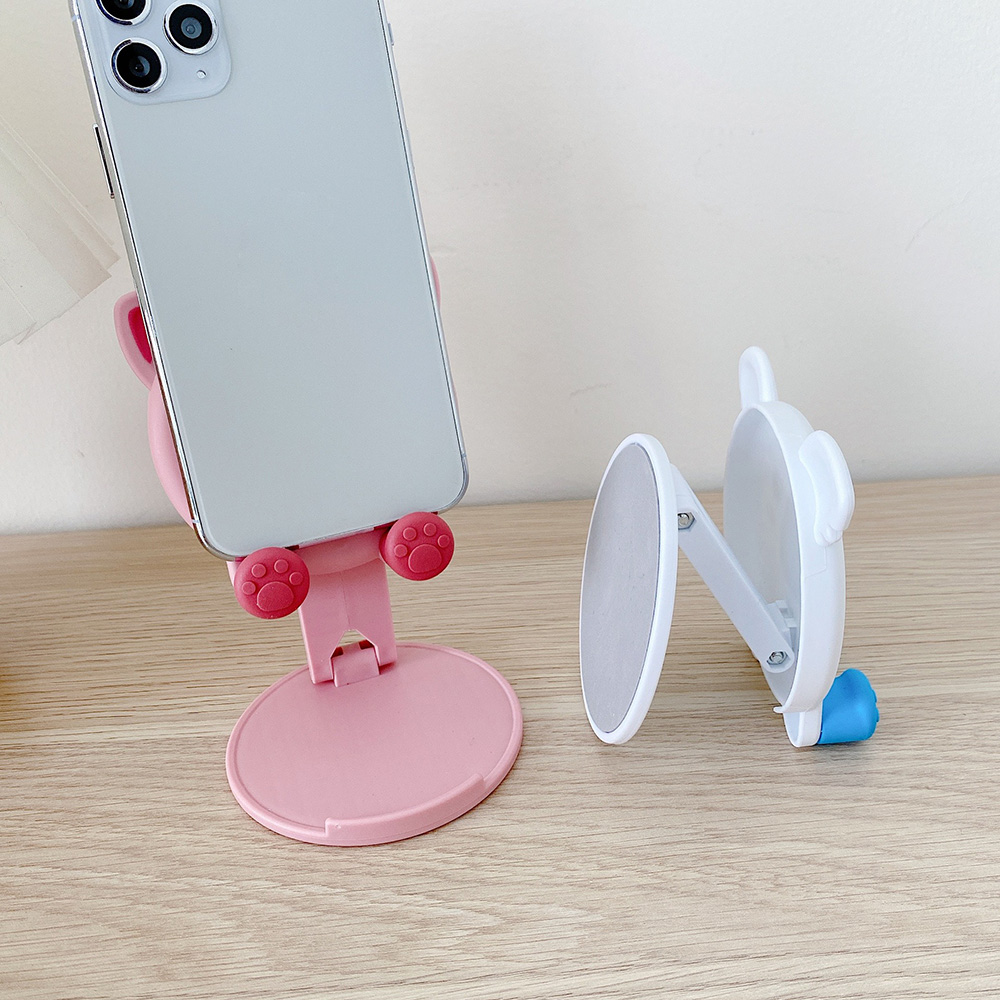 귀여운 동물 모양 접이식 조절 가능 스마트폰 거치대 데 - Tablet Accessories For Students 리뷰 및 가격