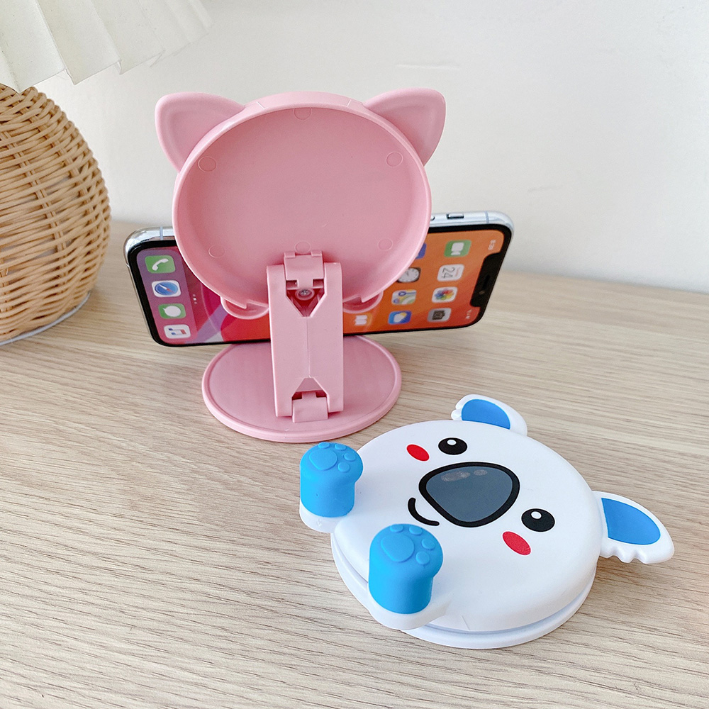 귀여운 동물 모양 접이식 조절 가능 스마트폰 거치대 데 - Tablet Accessories For Students 리뷰 및 가격