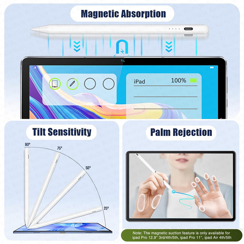 오리지널 애플 연필 2 세대 아이 패드 연필 2 스타일 - Tablet Drawing Accessories 리뷰 및 가격