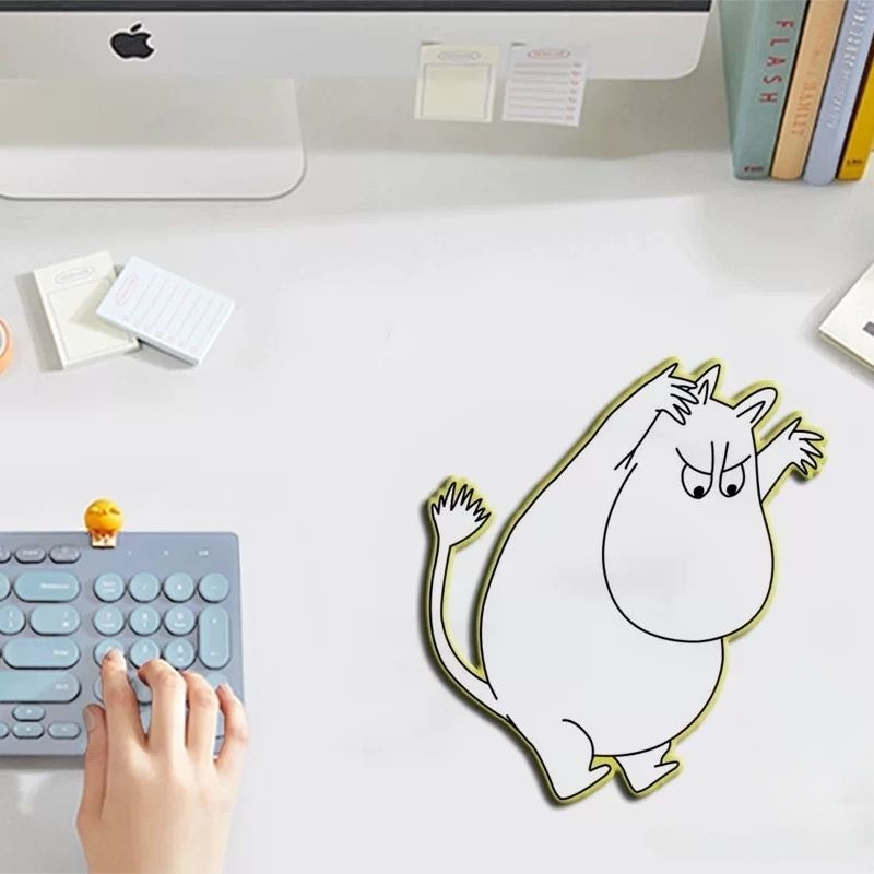 귀여운 하마 무민 만화 규조토 머그머트 퍼스널리티 마우 - Laptop Tablet Accessories 리뷰 및 가격