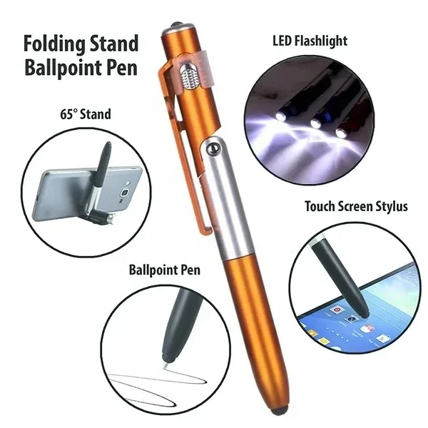 다기능 장난감 펜 4 in 1 접이식 램프 광고용 선물 - Tablet Phone Accessories 리뷰 및 가격