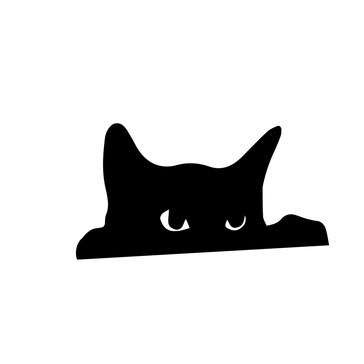 1개 고양이가 문 위를 바라보는 장식품, 나무 문 장식 - Tablet Accessories Aesthetic 리뷰 및 가격