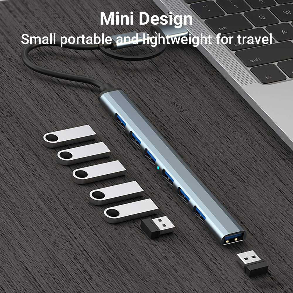 7-in-1 듀얼 헤드 USB-C&USB 도킹 스테이션 - Tablet Accessories For Students 리뷰 및 가격