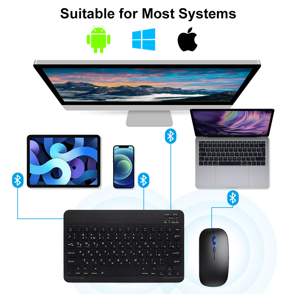 iPad 용 Bluetooth 키보드 및 마우스 Xia - Android Tablet Gaming Accessories 리뷰 및 가격