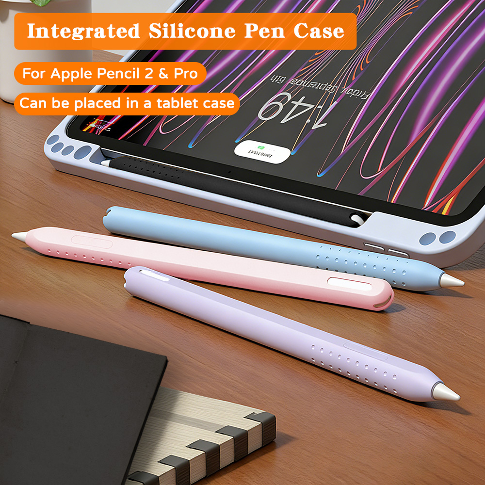 애플 펜슬 2 & 프로용 실리콘 케이스, 미끄럼 방지  - Tablet Accessories For Students 리뷰 및 가격