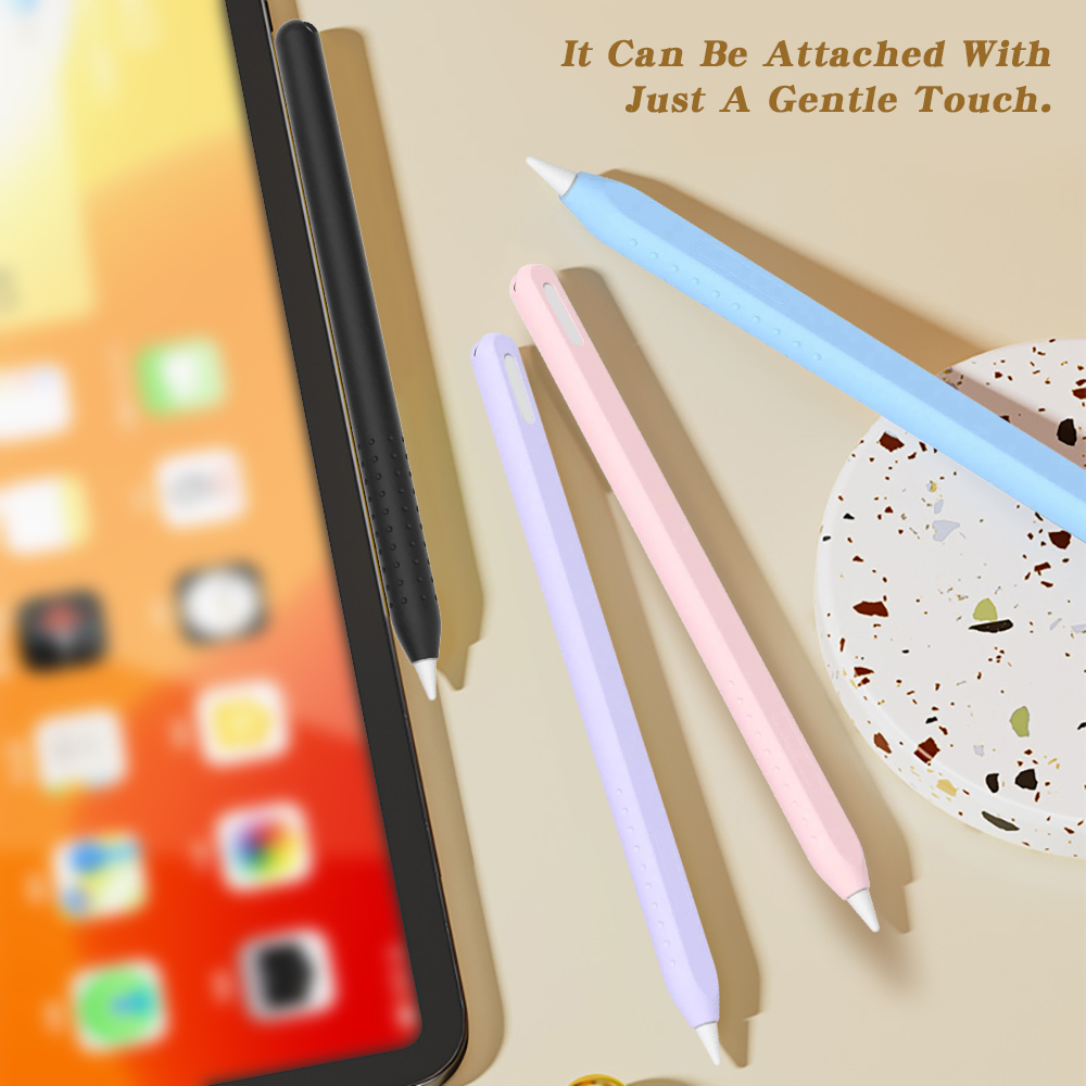 애플 펜슬 2 & 프로용 실리콘 케이스, 미끄럼 방지  - Tablet Accessories For Students 리뷰 및 가격