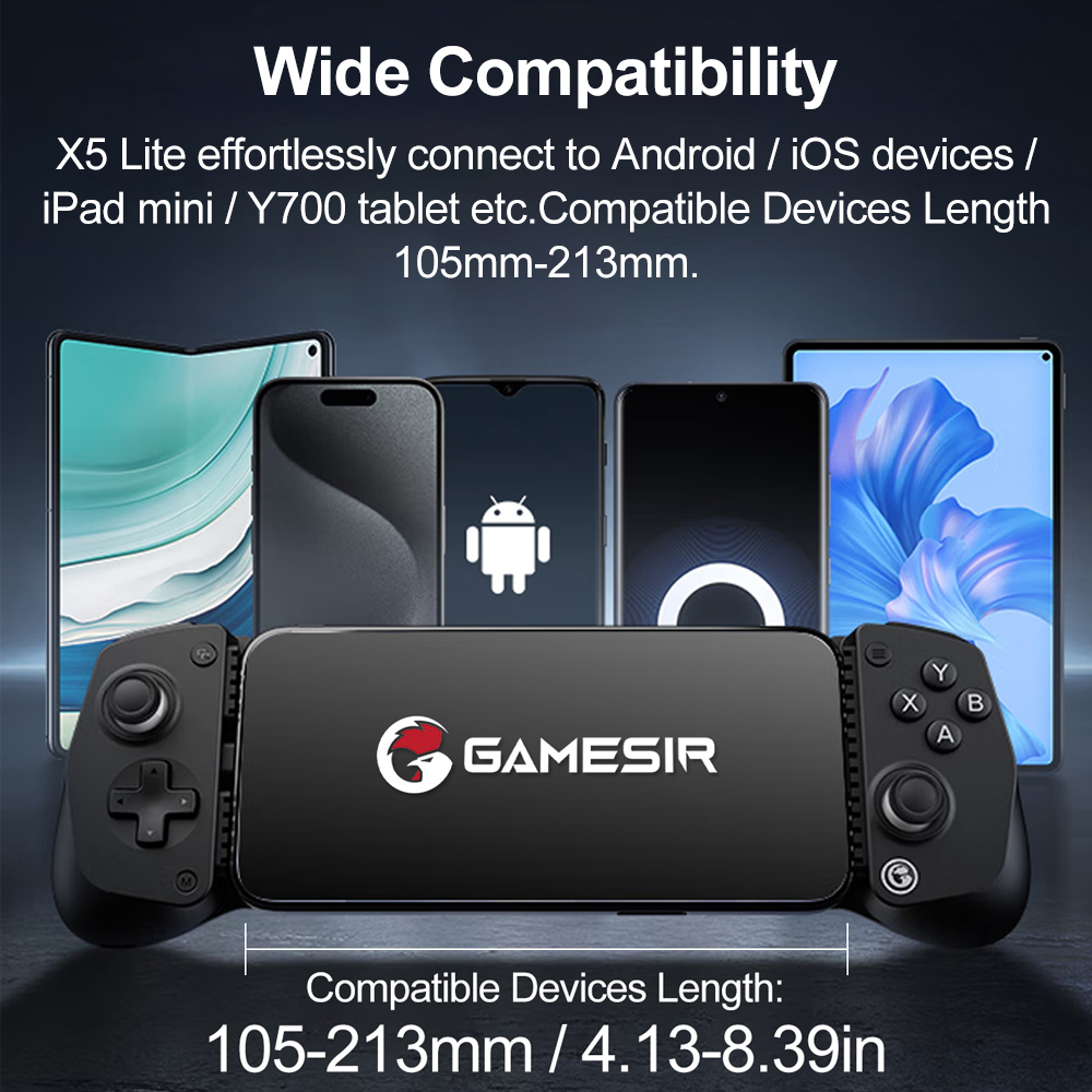 게임서 X5 라이트 모바일 게임 컨트롤러 폰 게임패드  - Android Tablet Gaming Accessories 리뷰 및 가격