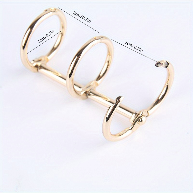 10pcs 금속 루스 리프 북 바인더 링 달력 원형 3 - Laptop Tablet Accessories 리뷰 및 가격