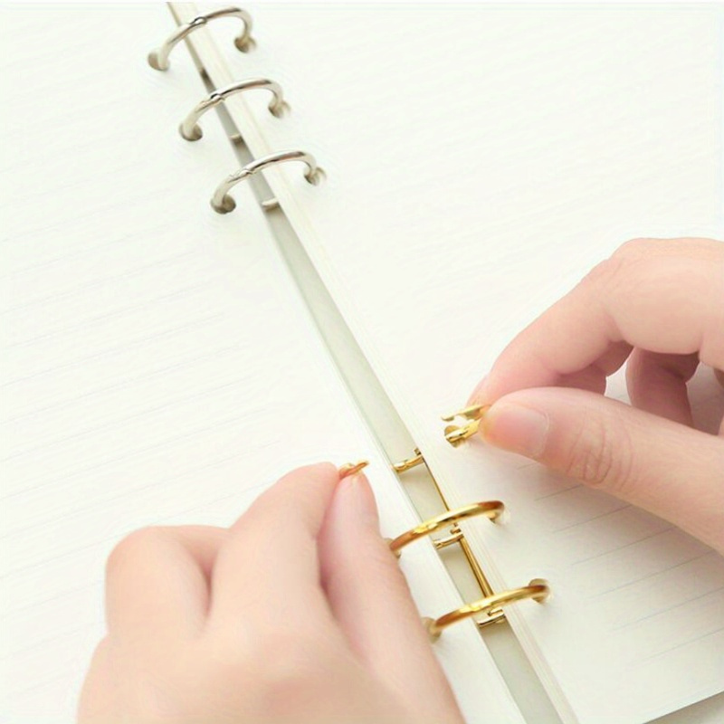10pcs 금속 루스 리프 북 바인더 링 달력 원형 3 - Laptop Tablet Accessories 리뷰 및 가격