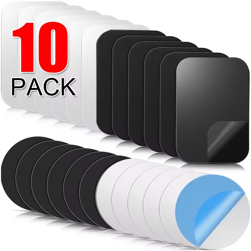 자동차 휴대폰 거치대용 얇은 자석 금속판, 범용 철판  - Tablet Phone Accessories 리뷰 및 가격