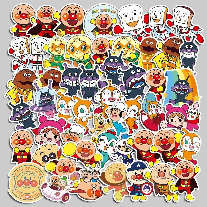 50pcs 만화 애니메이션 이미지 Anpanman 스티 - Tablet Accessories For Students 리뷰 및 가격