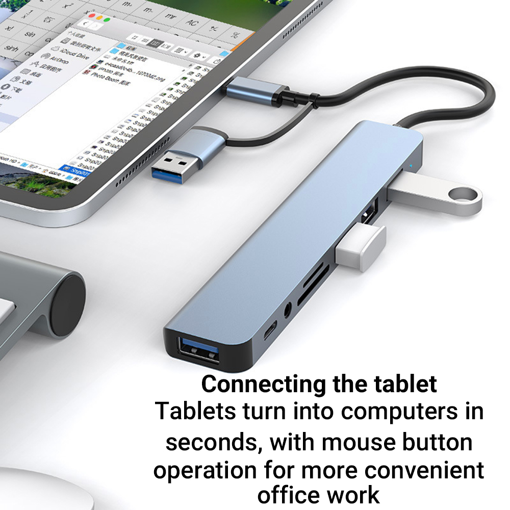 9-in-1 듀얼 헤드 USB 도킹 스테이션 USB-A - Tablet Accessories For Students 리뷰 및 가격