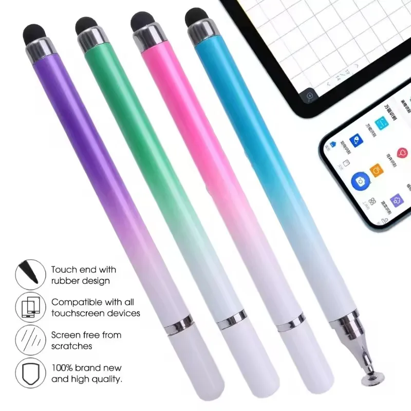 모든 터치스크린용 유니버설 스타일러스 펜 2in1 아이 - Tablet Drawing Accessories 리뷰 및 가격